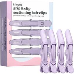 Briogeo Grip & Clip Alligator Hair Clips for Sectioning and Styling