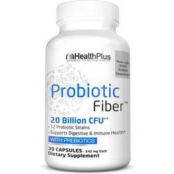 Health Plus Probiotic Fiber 20 billion CFU 30 Capsules