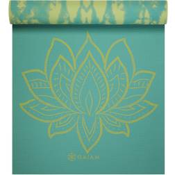 Gaiam Reversible Yoga Mat 6mm Lotus
