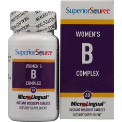 Superior Source Women's B Complex 60 Instant Dissolve Tablets