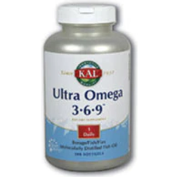 Kal Ultra Omega 3-6-9 100 Softgels