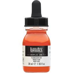 Liquitex Professional Acrylic Inks fluorescent red 983 30 ml