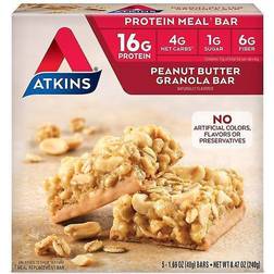 Atkins Meal Bar Peanut Butter Granola 48g 5 pcs