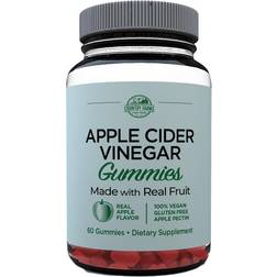 Country Farms Apple Cider Vinegar Gummies Apple Flavor 500 mg. 60 Gummies