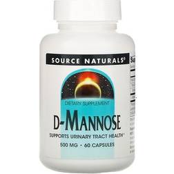 Source Naturals D-Mannose 500 mg 60 Capsules