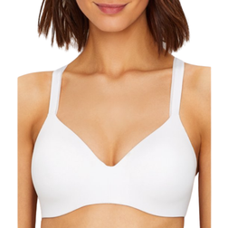 Hanes Ultimate ComfortBlend T-Shirt Wirefree Bra - White