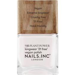 Nails Inc Plant Power Vegan Nail Polish Free Time is Me Time 14ml