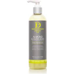Design Essentials Almond & Avocado Moisturizing & Detangling Sulfate-Free Shampoo 365g
