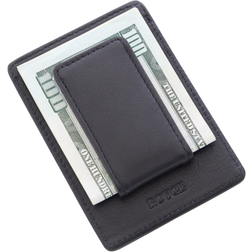 Royce Magnetic Money Clip Wallet - Black