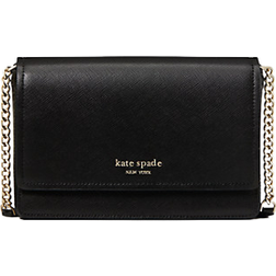Kate Spade Spencer Flap Chain Wallet - Black