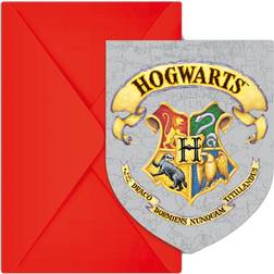 Inbjudningskort Harry Potter 6pcs