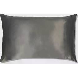 Slip Silk Bed Pillow Charcoal