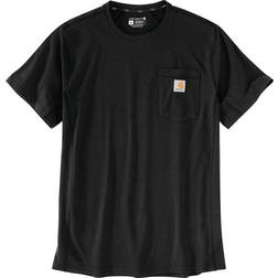Carhartt Force Relaxed Fit Midweight Short Sleeve Pocket T-shirt - Black