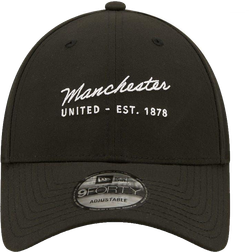 New Era Manchester United Repreve 9Forty Adjustable Hat - Black