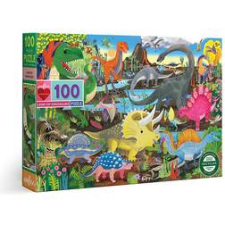 Eeboo Dinoland 100 Pieces