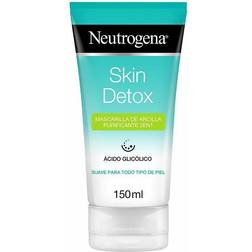 Neutrogena Purifying Mask Skin Detox cleaner Moisturizing Clay Glycolic acid Detoxifying 150ml