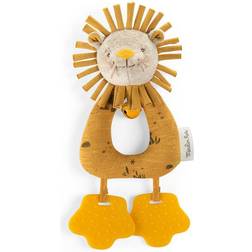 Moulin Roty Stuffed Animal With Rattle Lion