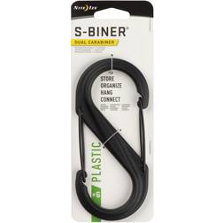 Nite Ize S-Biner Dual Carabiner Plastic #6 (Black)