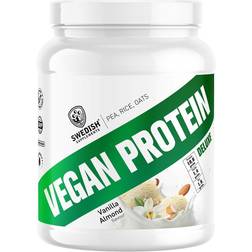 Swedish Supplements Vegan Protein Delux Vanilla Almond 750g