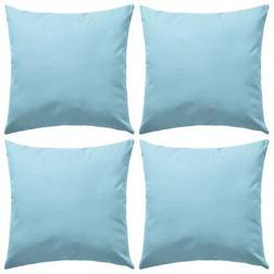 vidaXL 132299 4-pack Complete Decoration Pillows Blue (45x45cm)