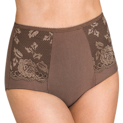 Miss Mary Lovely Lace Panty Girdle - Brown