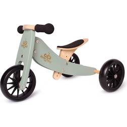 Kinderfeets 2-i-1 trehjuling Tiny Tot, turkos