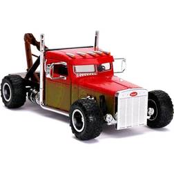 Jada Custom Peterbilt Tow Truck \Fast & Furious\ Series 1/24 Diecast Model