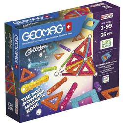 Geomag Glitter Recycled 35 delar
