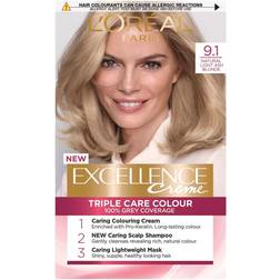 L'Oréal Paris Excellence Creme Triple Care Colour #9.1 Natural Light Ash Blonde
