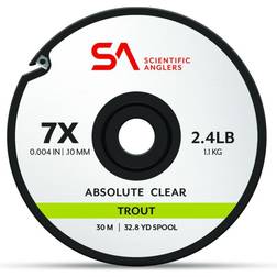 Scientific Anglers SA Absolute Trout Tippet Tafsmaterial 5X (0,15 mm)