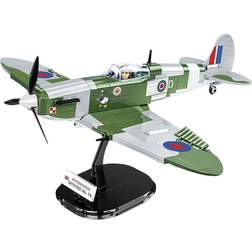 Cobi 5725 Historical Collection WWII British Supermarine Spitfire Mk.VB 352 Fighter Plane Building Blocks