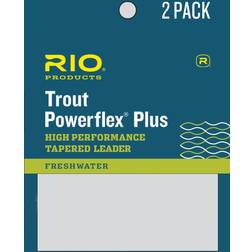 RIO PowerflexPlus Leader 9ft 5X 0,15mm/2,7kg 2-pack