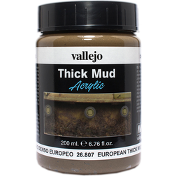 Vallejo Weathering Effects European Thick Mud 200 Ml