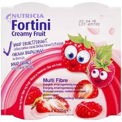 Nutricia Fortini Creamy Fruit Bär och frukt 4 x 100 g