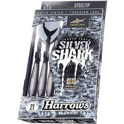 Harrows Silver Shark Steeltip Dartpilar 18 g