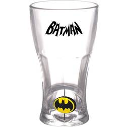 DC Comics Universe Soda Glass Batman 3D Rotating Logo