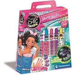 Clementoni Crazy Chic Nails Glow in the dark