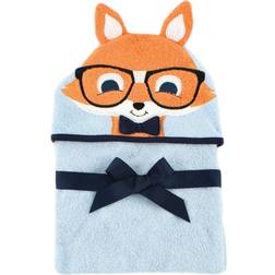Hudson Animal Face Hooded Towel Nerdy Fox