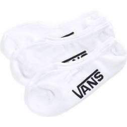 Vans Classic Super No Show Socks 3-pack - White