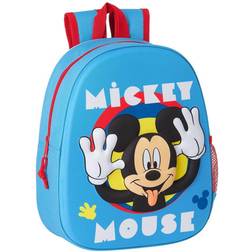 Safta "Barnryggsäck 3D Mickey Mouse Ljusblå"