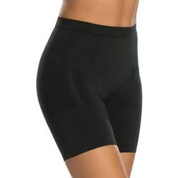 Spanx OnCore Mid-Thigh Short - Very Black