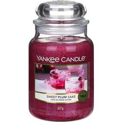 Yankee Candle Sweet Plum Sake Stor Doftljus 411g