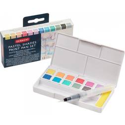 Derwent Pastel Shade Paint Pan Set Set of 12, Assorted Colors