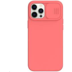 Nillkin iPhone 12 Pro Max CamShield Silky Magnetisk Silicone Skal Rosa