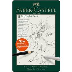 Faber-Castell Graphite Matt Blyertspenna 11-set