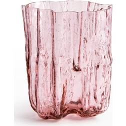 Kosta Boda Crackle Pink Vas 27cm
