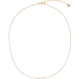 Anine Bing Tennis Necklace - Gold/Diamonds