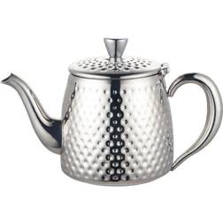 Grunwerg CafÃ© Ole Premium Teaware Tea Pot 35oz Hammered Finish Teapot