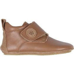 Wheat Dakota Leather Indoor Shoe - Cartouche Brown