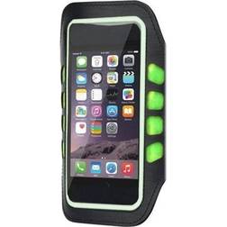 Connectech sports armband with LED light for smartphone. Black